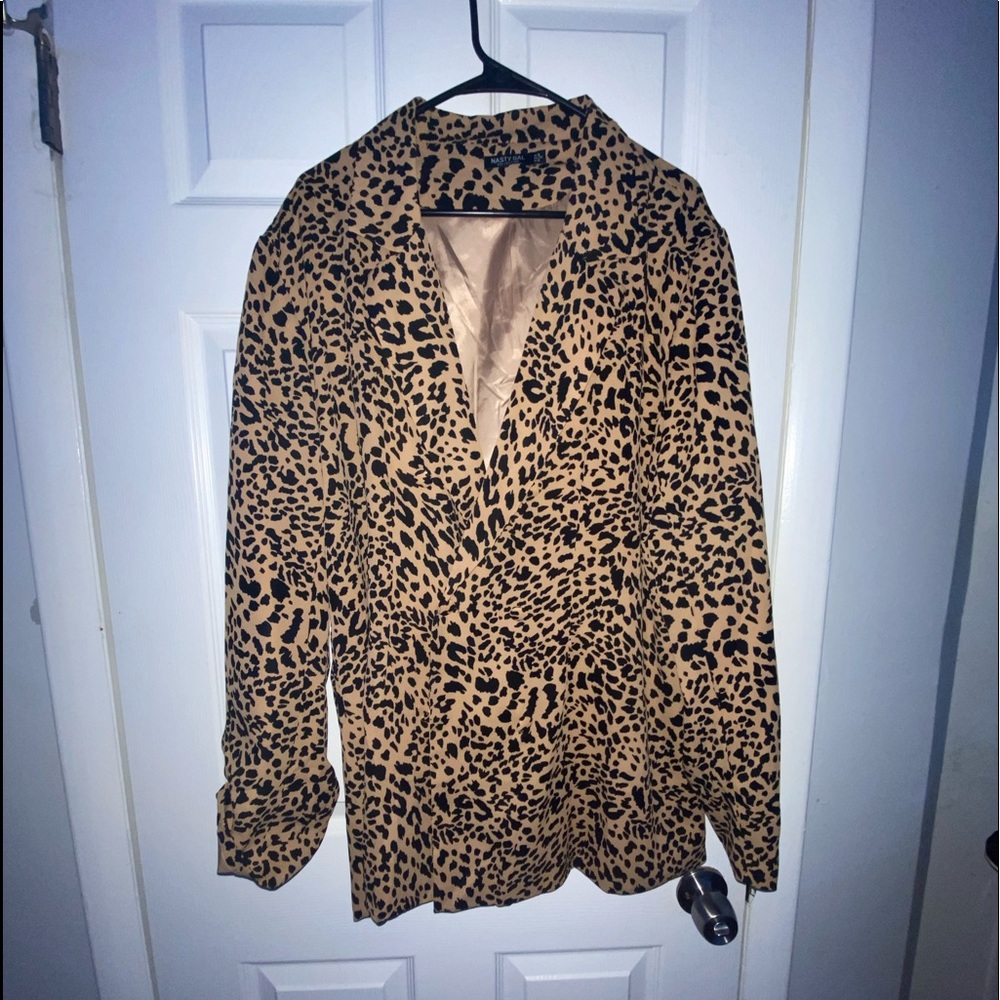 Cheetah Blazer
